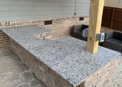 Palmetto Granite Design Outdoor Space