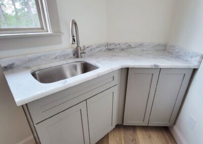 Palmetto Granite Design Kitchen Vegetable Sink and Counter