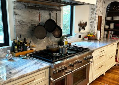 Palmetto Granite Design Kitchen Counter and Backsplash